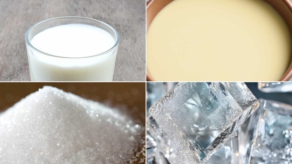 Rhode Island Coffee Milk Ingredients
