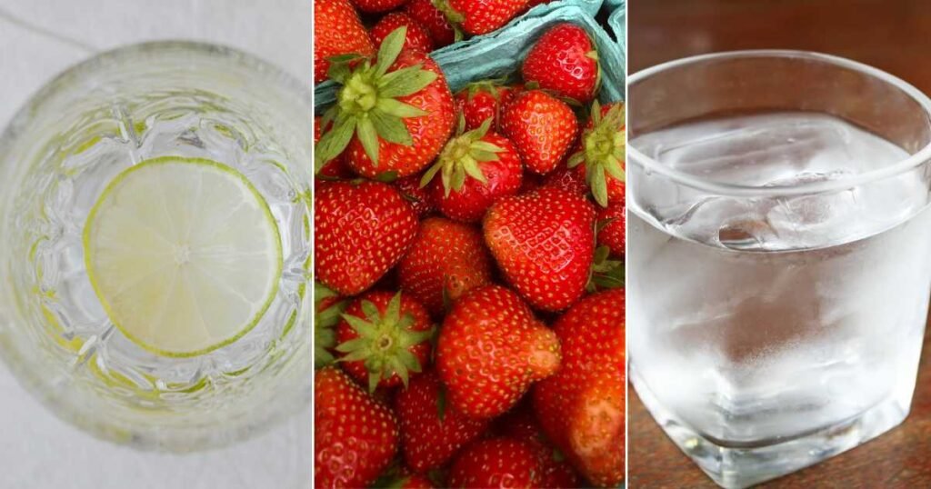 Ingredients for Costco Frozen Strawberry Lemonade Recipe 