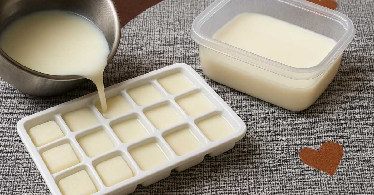 Smart Ways That Help Me Freeze Milk Without Ruining the Texture