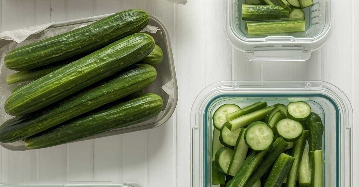 Ways to Keep Cucumbers Fresh and Crunchy All Week
