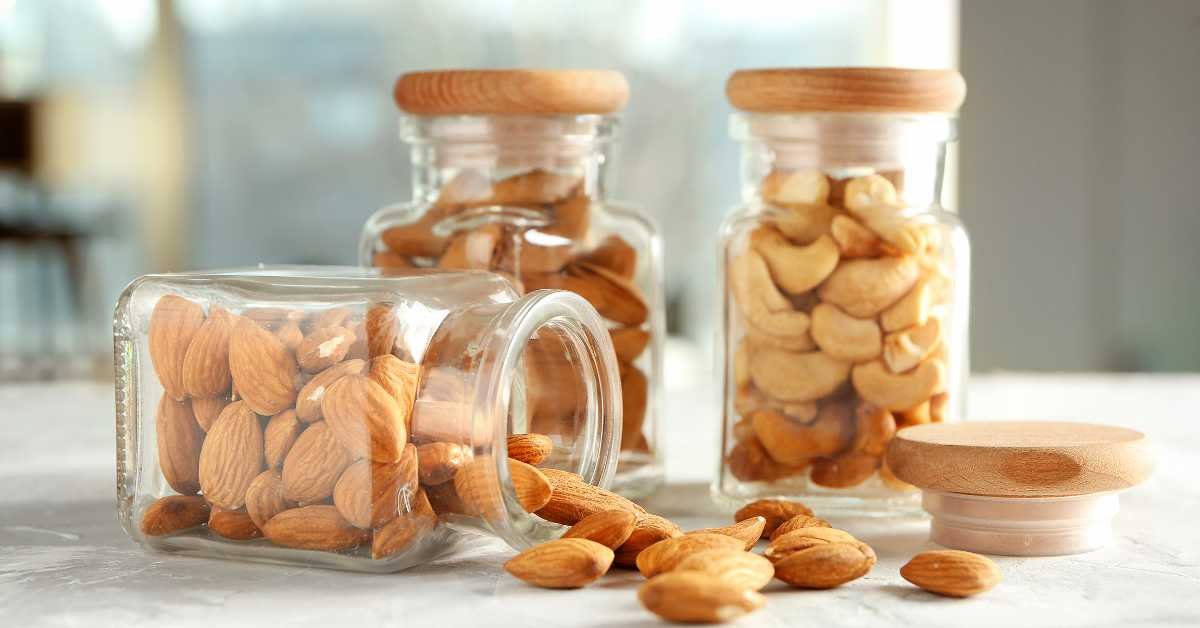 Use Vacuum-Sealed Containers for High-Fat Nuts